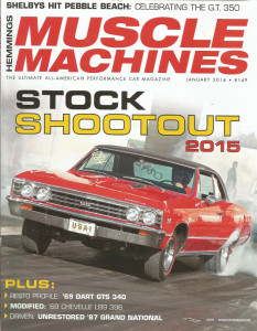 HEMMINGS MUSCLE MACHINES 2016 JAN - NEW PONY, GTS, RIVIERA STAGE 1